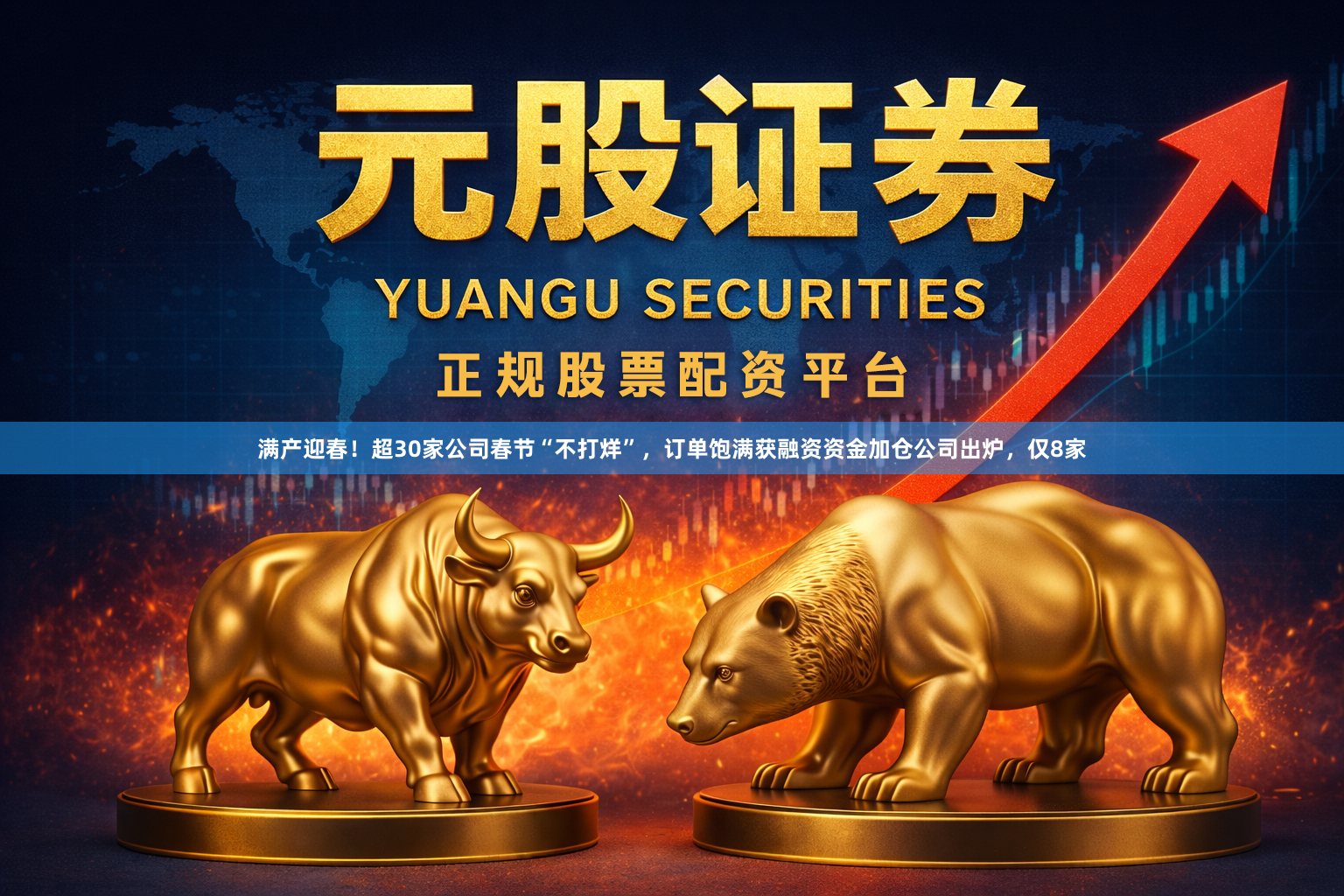 满产迎春！超30家公司春节“不打烊”，订单饱满获融资资金加仓公司出炉，仅8家