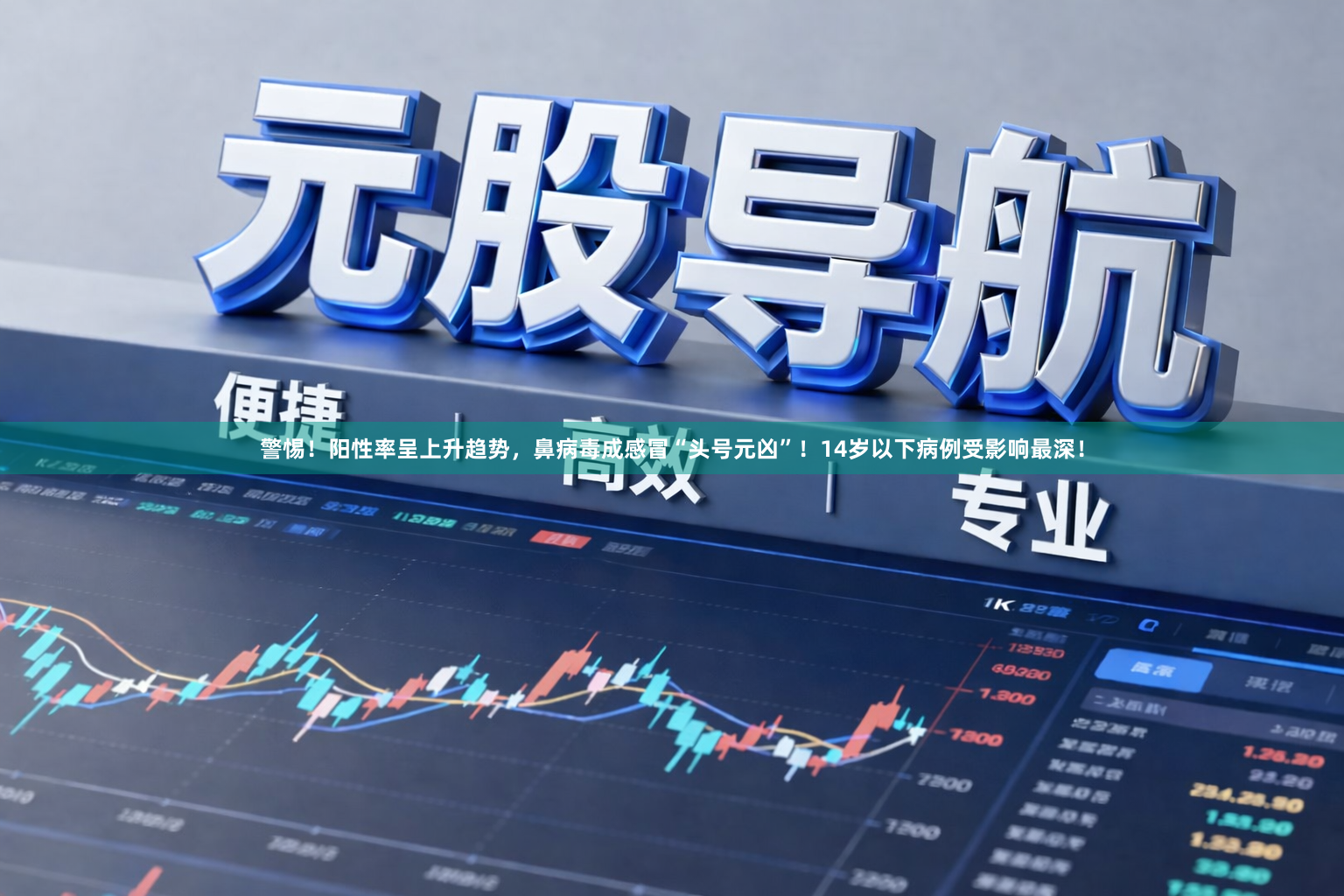 警惕！阳性率呈上升趋势，鼻病毒成感冒“头号元凶”！14岁以下病例受影响最深！